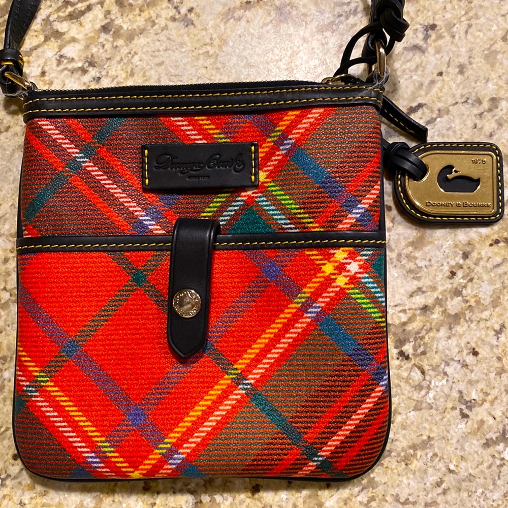 Cooney & Bourke crossbody coated cotton handbag